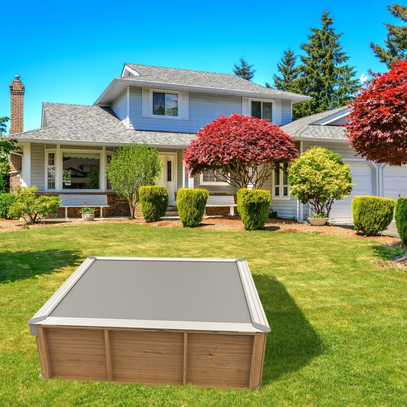 Piscine bois pistoche 2x2 Piscine bois pistoche 2x2