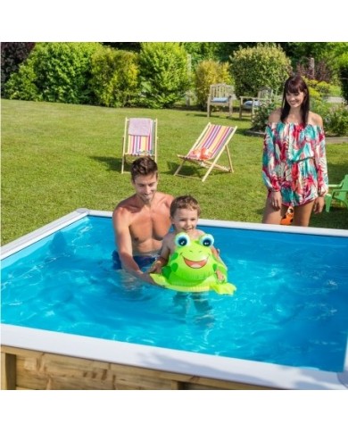Piscine bois pistoche 2x2 Piscine bois pistoche 2x2