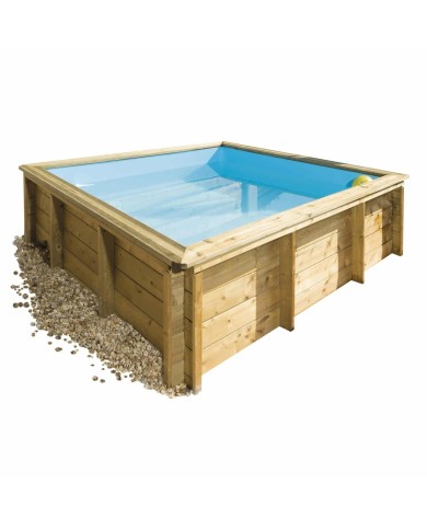 Piscine hors sol bois TROPIC JUNIOR 2x2