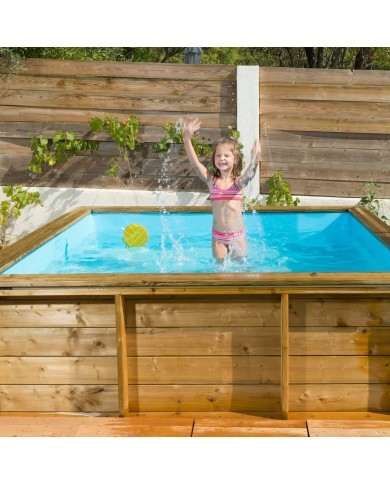 Piscine hors sol bois TROPIC JUNIOR 2x2 Piscine hors sol bois TROPIC JUNIOR 2x2