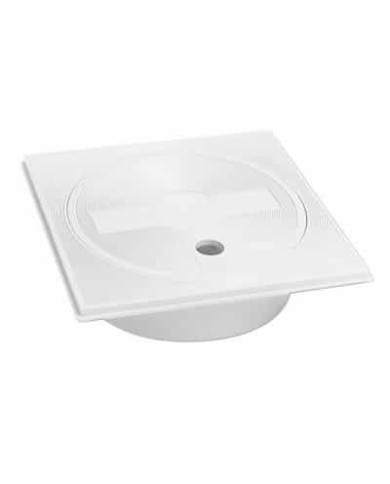 Cadre et couvercle pour skimmer, blanc, BWT Cadre et couvercle pour skimmer, blanc, BWT