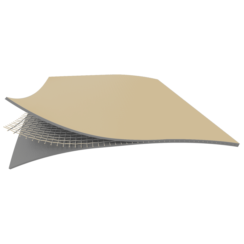 Membrane armée ALKORPLAN 1000, sable