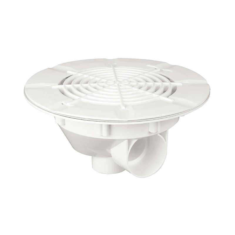 Bonde de fond, Liner/béton, BL311-BB310, Blanc