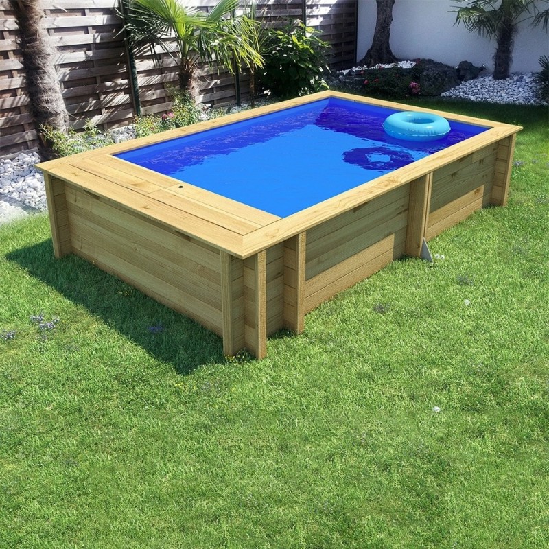 Piscine bois POOL'N BOX junior 3x2 Piscine bois POOL'N BOX junior 3x2