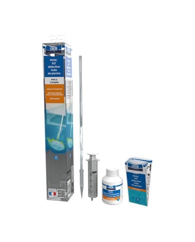 Pool Kit - détection fuite de piscine - GEB Pool Kit - détection fuite de piscine - GEB