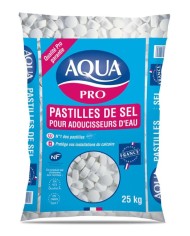 Pastilles de sel adoucisseur AQUA PRO, 25kg