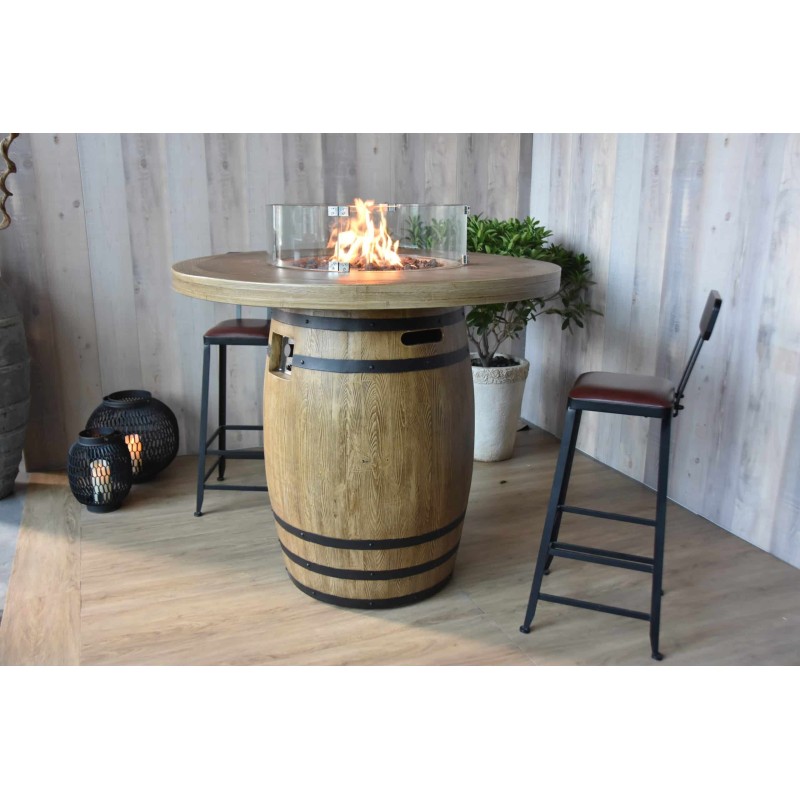 Table brasero LAFITE BAREL - Table Lafite Barel Full Option