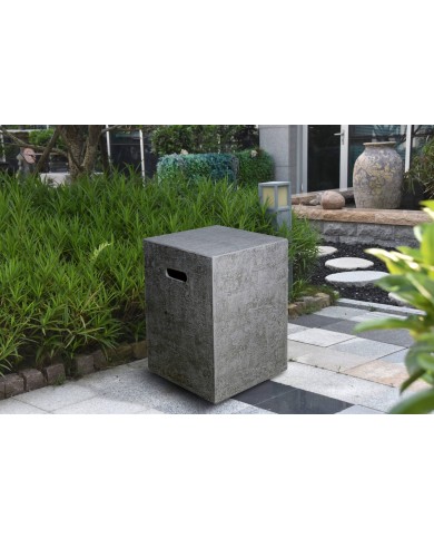 Table brasero MANHATTAN - Coffre de bouteille