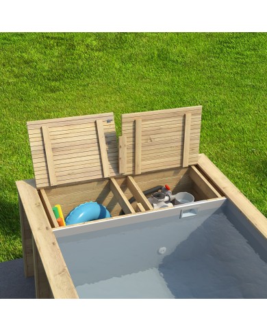 Piscine bois POOL'N BOX 6.20x2.50 Piscine bois POOL'N BOX 6.20x2.50