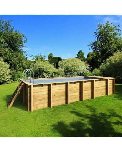 Piscine bois POOL'N BOX 6.20x2.50 Piscine bois POOL'N BOX 6.20x2.50