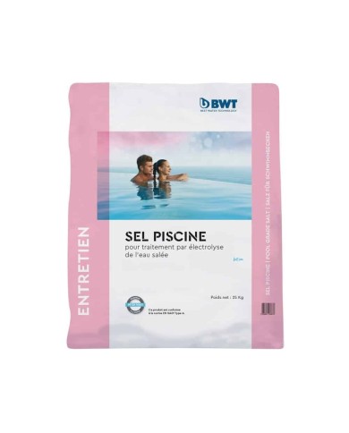 Sel Spécial Piscine 25kg | Pour Électrolyse au Sel Sel Spécial Piscine 25kg | Pour Électrolyse au Sel