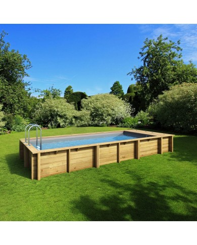 Piscine bois POOL'N BOX 6.20x2.50 Piscine bois POOL'N BOX 6.20x2.50