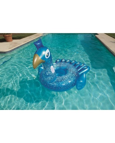 Bouée Paon Royal XXL | Élégance et Détente à la Piscine Bouée Paon Royal XXL | Élégance et Détente à la Piscine