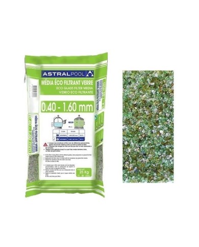 Verre Filtrant ECOPURE 0.4-1.6mm | Filtration Piscine Verre Filtrant ECOPURE 0.4-1.6mm | Filtration Piscine