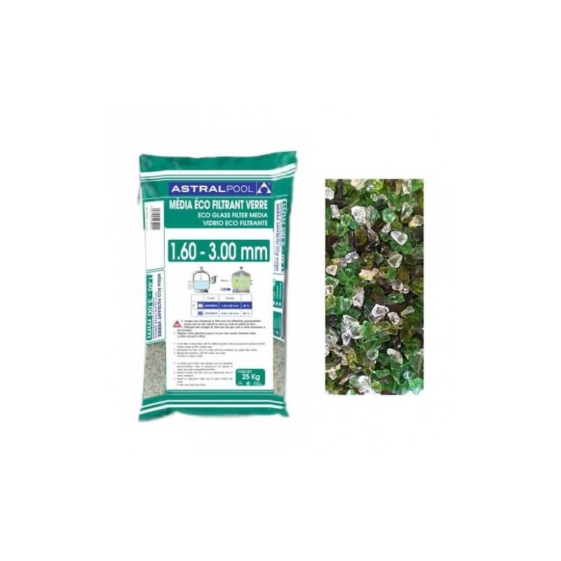 Verre Filtrant ECOPURE 1.6-3mm | Couche Support Filtre