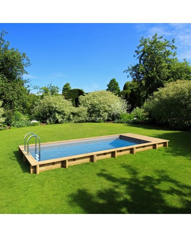 Piscine bois POOL'N BOX 6.20x2.50 Piscine bois POOL'N BOX 6.20x2.50