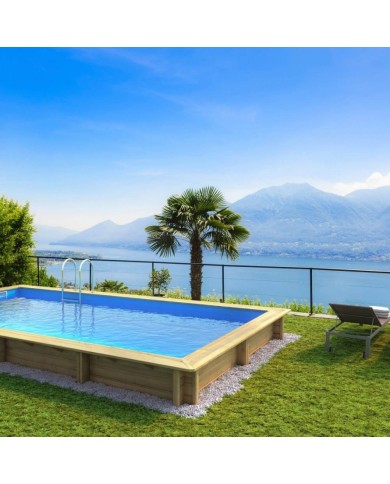 Piscine bois WEVA 6x3