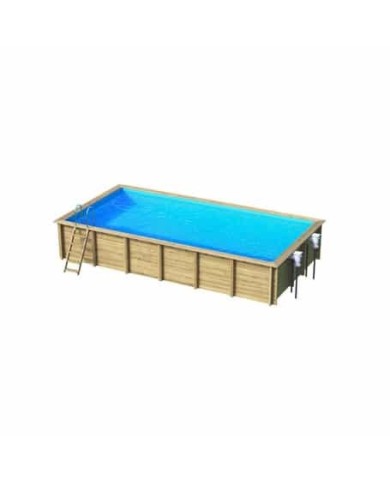 Piscine bois WEVA 6x3
