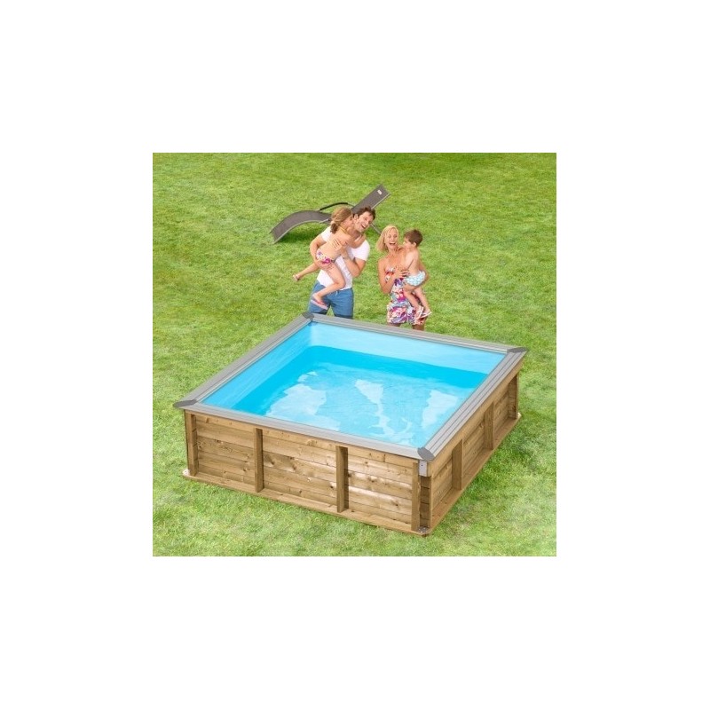 Piscine bois pistoche 2x2 Piscine bois pistoche 2x2