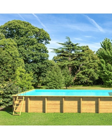 Piscine bois WEVA 6x3 Piscine bois WEVA 6x3