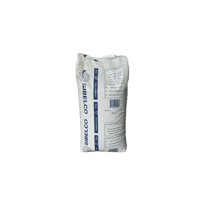 Silice calibrée HN 2/4mm, sac de 25kg, Sibelco