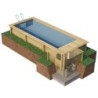 Piscine Bois Urbaine 6x2.50m + Chauffage | Compacte & Facile Piscine Bois Urbaine 6x2.50m + Chauffage | Compacte & Facile