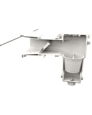 Skimmer piscine béton SB118-MR, blanc