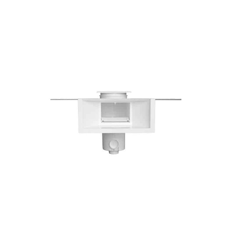 Skimmer piscine béton SB118-MR, blanc