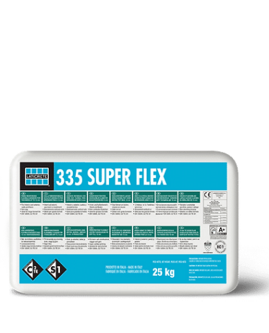 Mortier colle 335 SUPER FLEX Gris, 25kg - LATICRETE