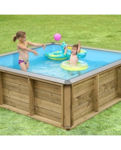 Piscine bois pistoche 2x2 Piscine bois pistoche 2x2