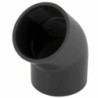Coude à 45° femelle PVC pression à coller Ø63
