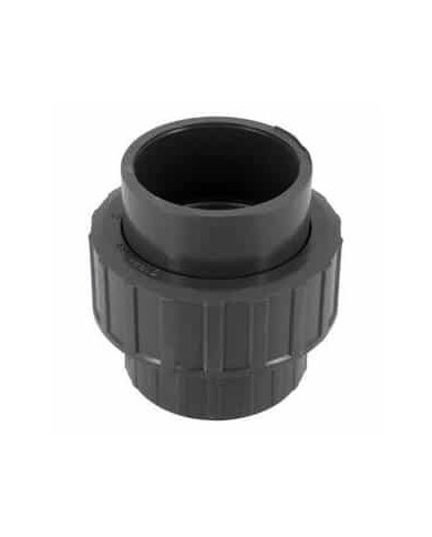 Raccord union ff 3p Ø63 PVC