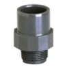 Embout fileté mâle-femelle PN10 PVC pression à coller Ø50/63