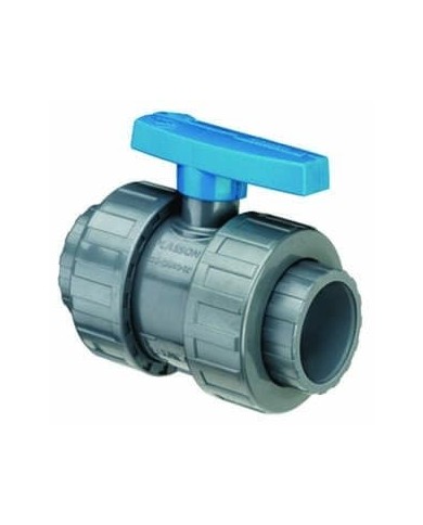 Vanne femelle-femelle PVC pression à coller Ø50