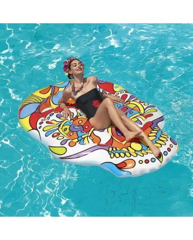 Bouée matelas crâne Mexicain fiesta skull LIMITED ED.