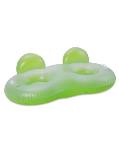 Bouée double siège vert Bouée double siège vert