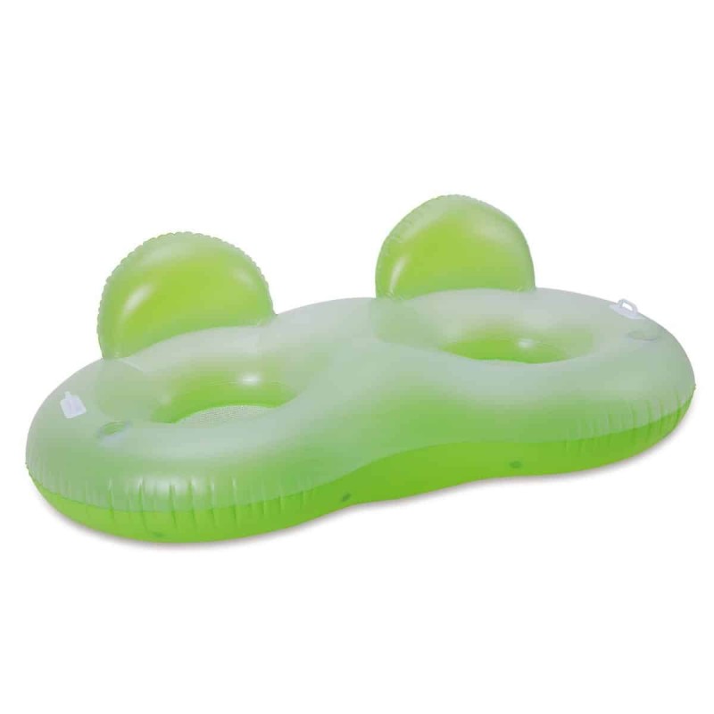 Bouée double siège vert