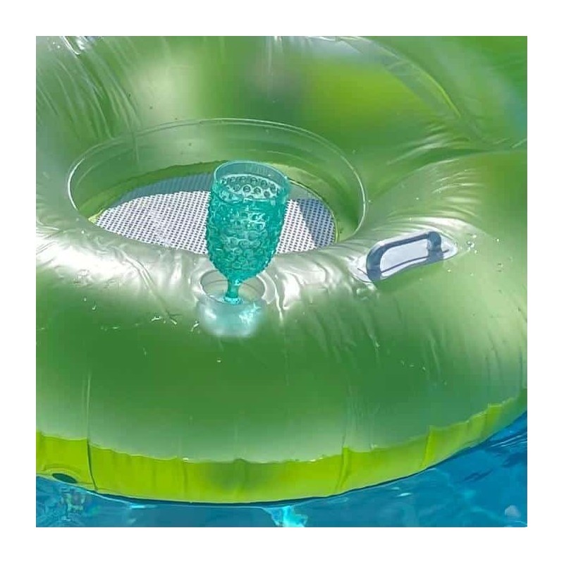 Bouée double siège vert