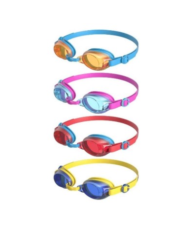 Lunettes de bain 6-14 ans - Jaune / Bleu
