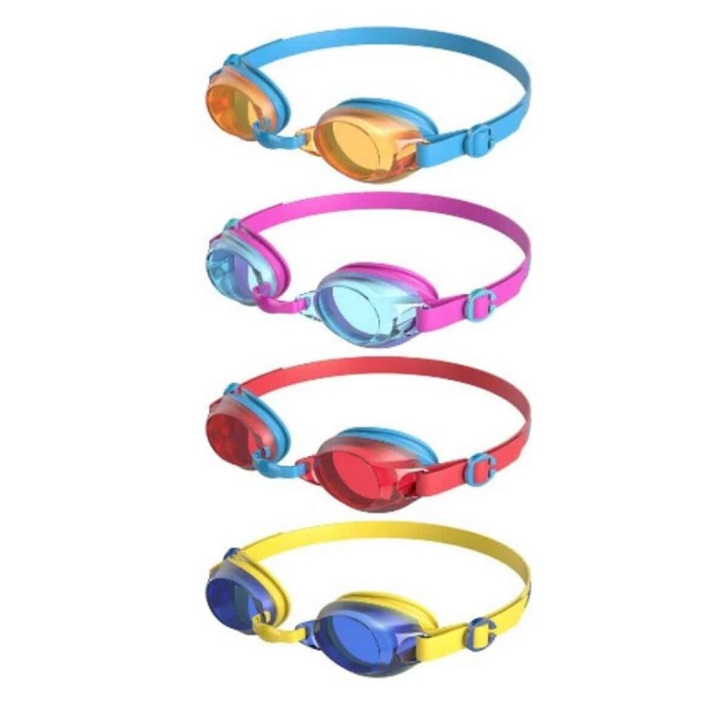 Lunettes de bain 6-14 ans - Jaune / Bleu