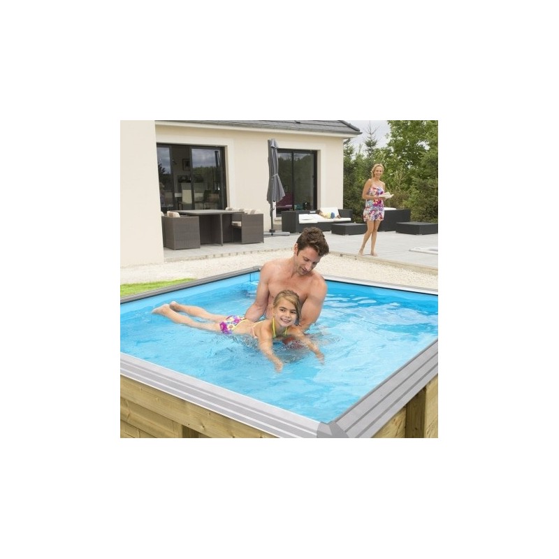 Piscine bois pistoche 2x2 Piscine bois pistoche 2x2
