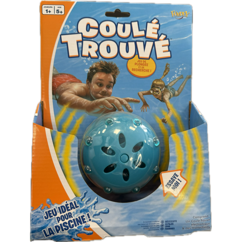 Jeu piscine coulé trouvé