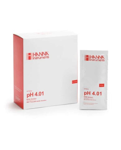 Solution tampon pH 4,01 en sachet, 20 ml Solution tampon pH 4,01 en sachet, 20 ml