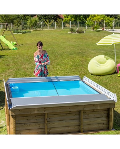 Piscine bois pistoche 2x2 Piscine bois pistoche 2x2