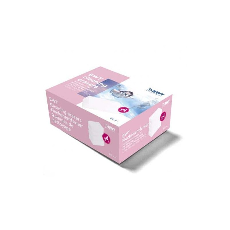 Gommes de Nettoyage BWT (x4) | Ligne d'Eau Impeccable