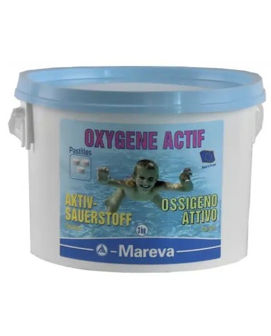 Oxygène Actif MAREVA 3kg | Désinfection Piscine Sans Chlore Oxygène Actif MAREVA 3kg | Désinfection Piscine Sans Chlore