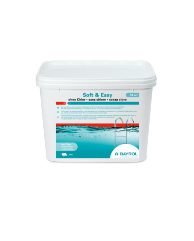Soft & Easy, Traitement sans chlore 30m3 - 5,04 kg Soft & Easy, Traitement sans chlore 30m3 - 5,04 kg