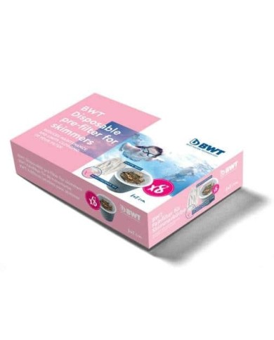 Préfiltre Jetable Skimmer BWT (x8) | Protection Filtre Piscine Préfiltre Jetable Skimmer BWT (x8) | Protection Filtre Piscine