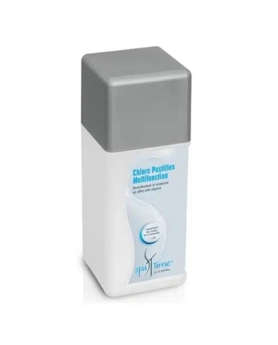 Chlore Pastilles Multifonction - 1 kg SPA TIME Chlore Pastilles Multifonction - 1 kg SPA TIME