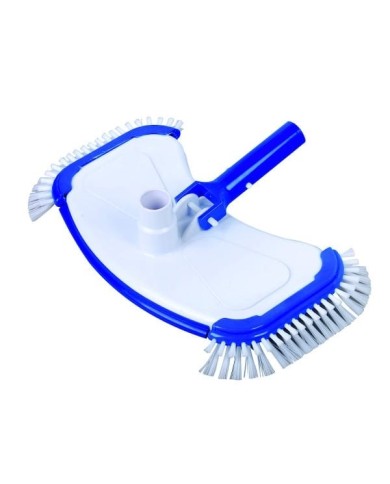 Tête de balai liner haricot, brosses coté+dessus Tête de balai liner haricot, brosses coté+dessus